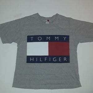 Vintage TOMMY HILFIGER Oversized Double Sided Flag